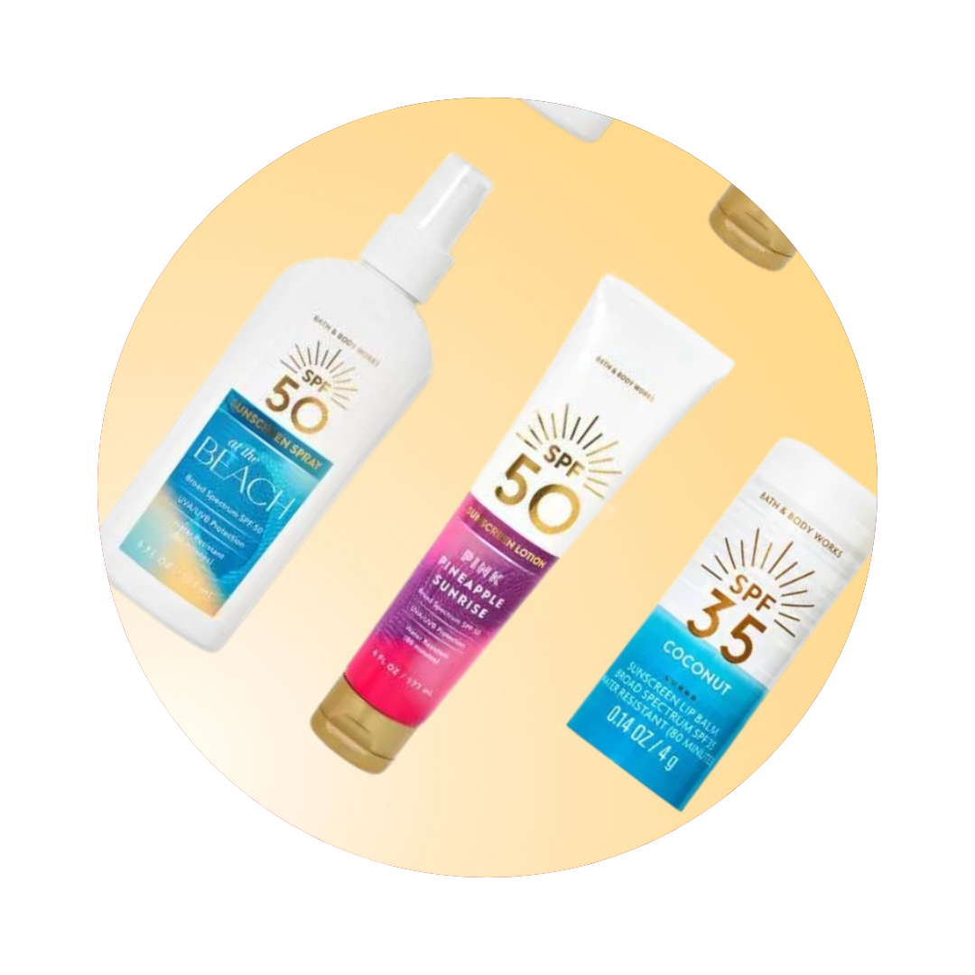 Crème et spray solaire