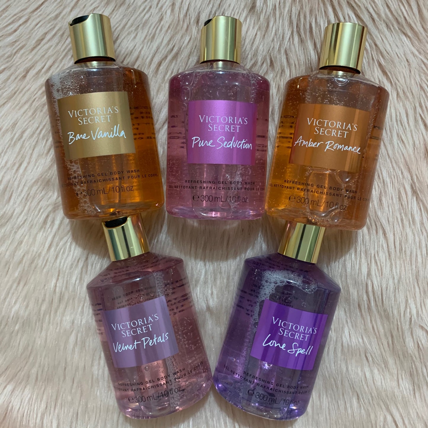 VS: Body gel wash