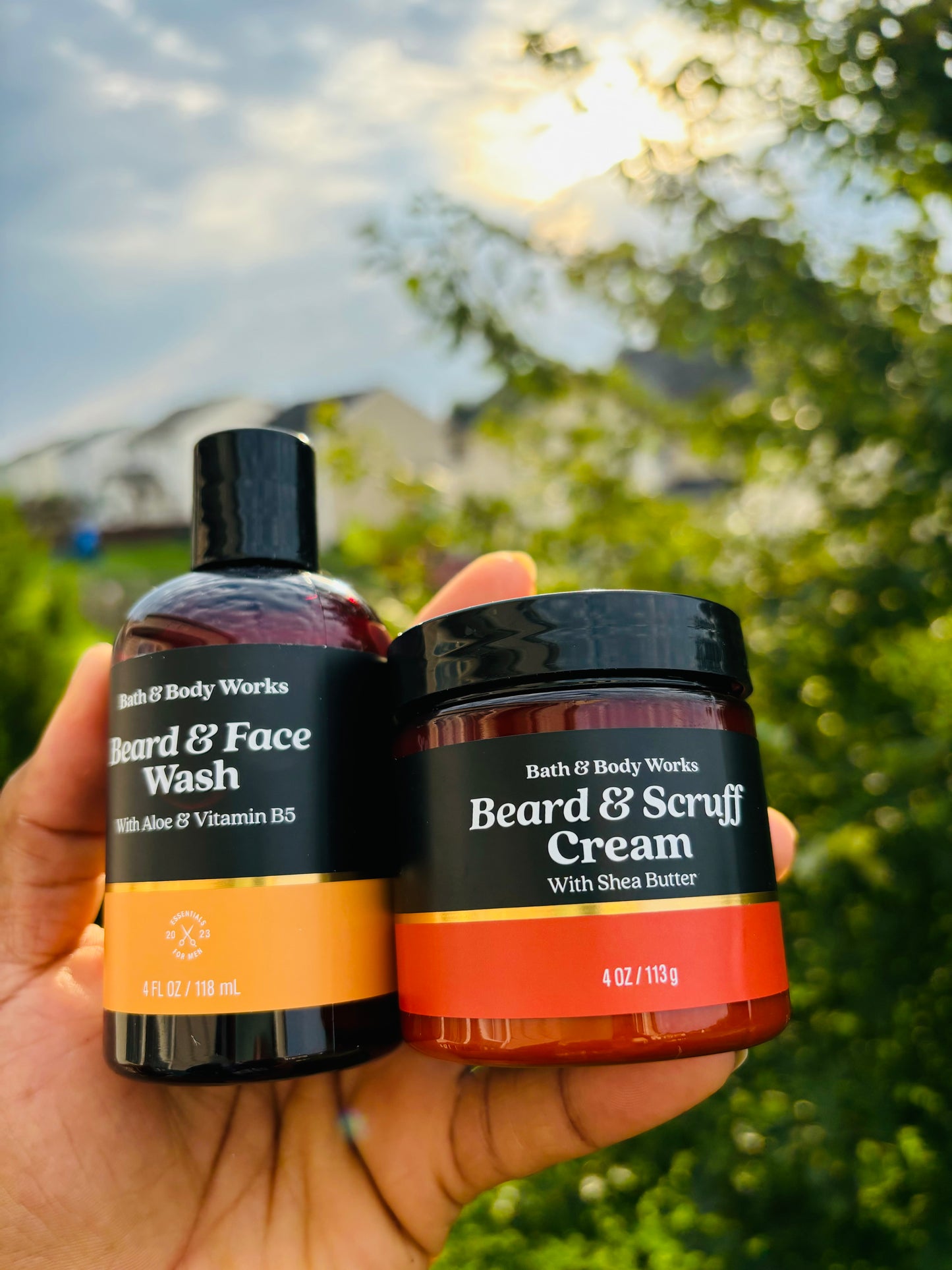 Kit gel lavant et huile pour barbe