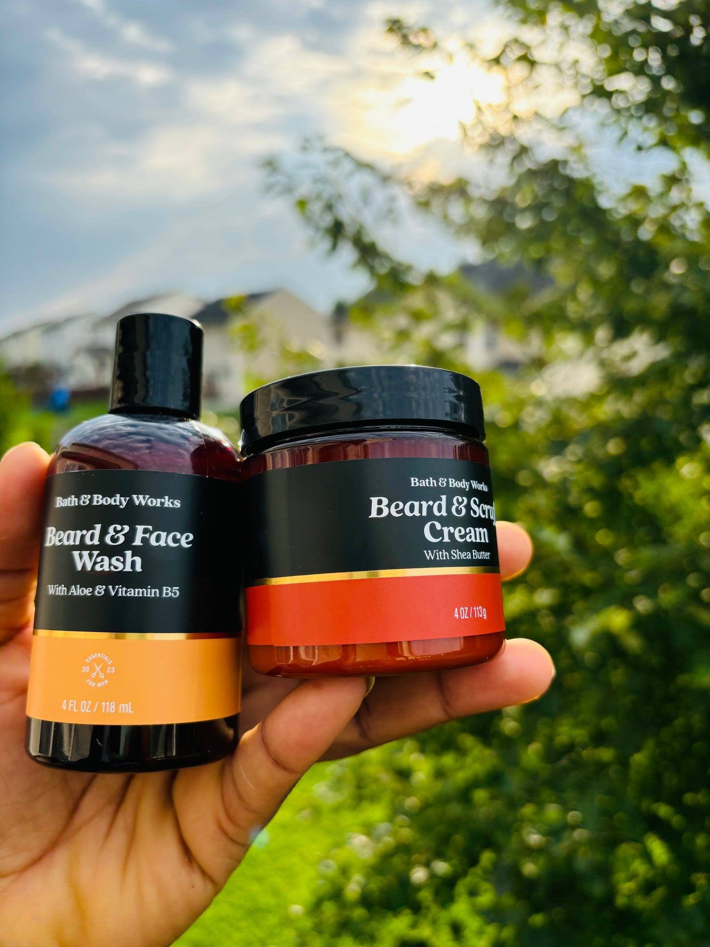 Kit gel lavant et huile pour barbe