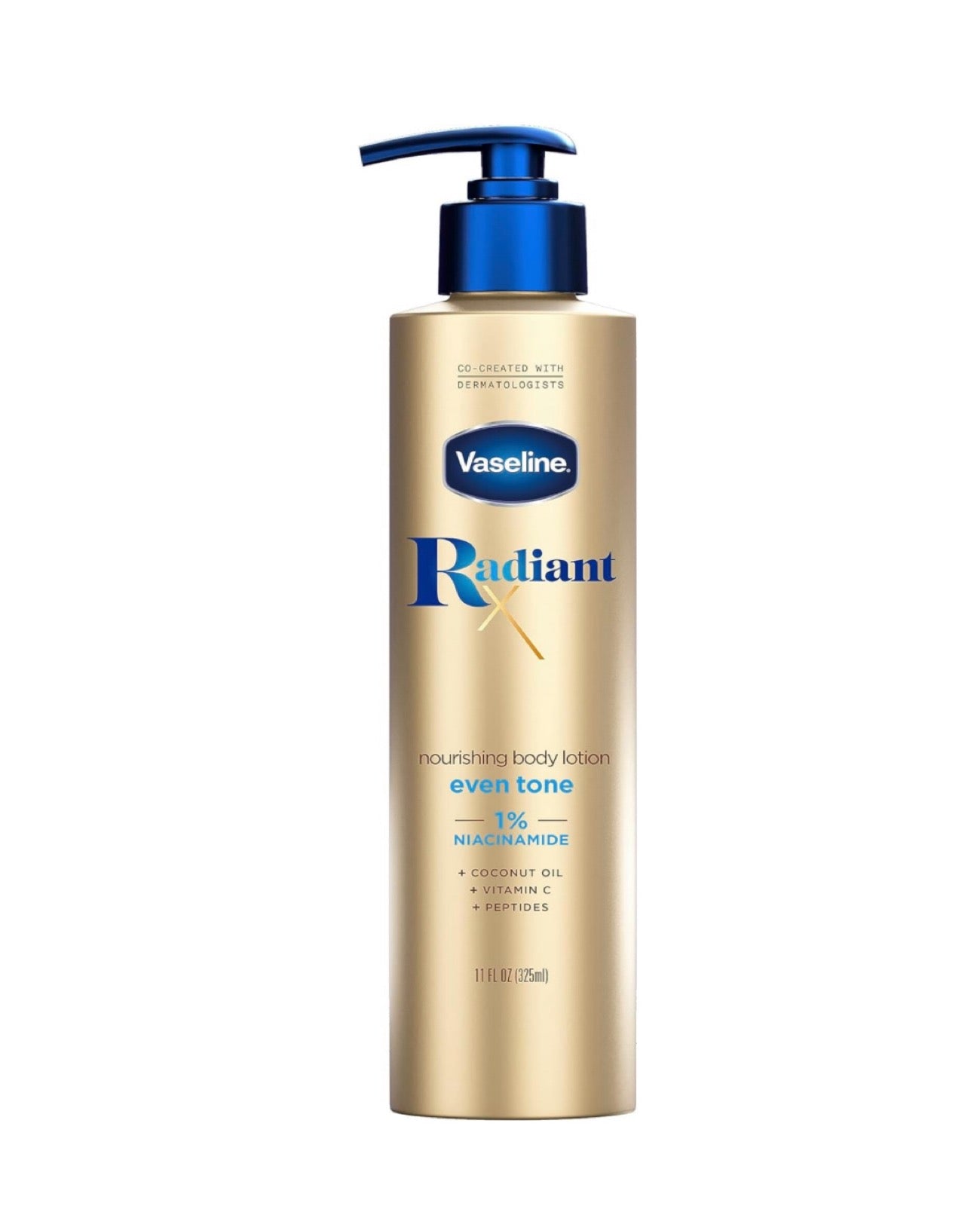 Vaseline Radiant X Even Tone Nourishing Body Lotion With 1% Niacinamide