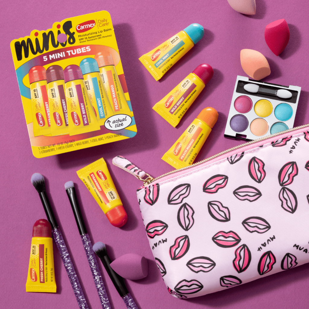 Carmex Daily Care Minis – Baumes à Lèvres hydratant, SPF15