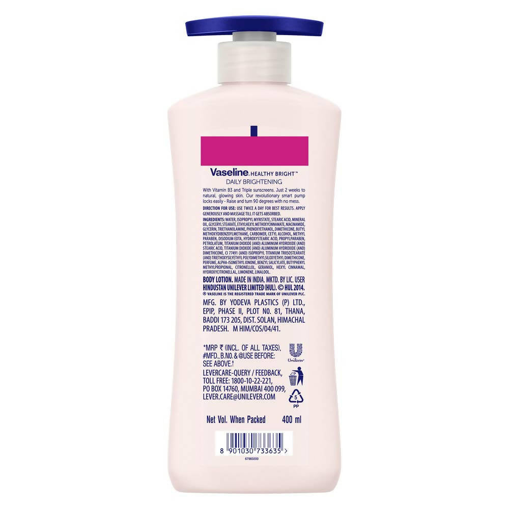 Vaseline Daily Brightening 400ml