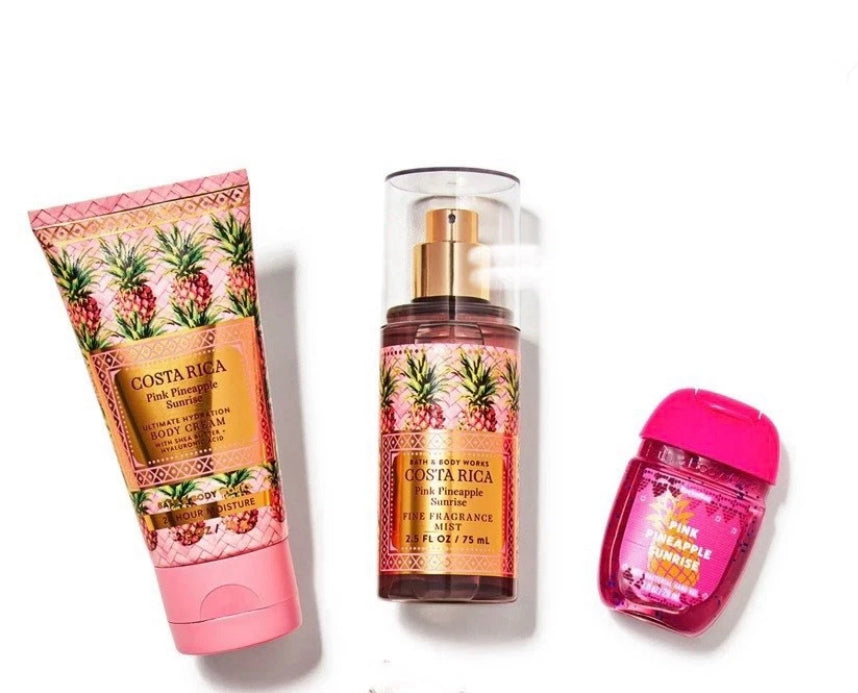 BBW: Pineapple sunrise mini set