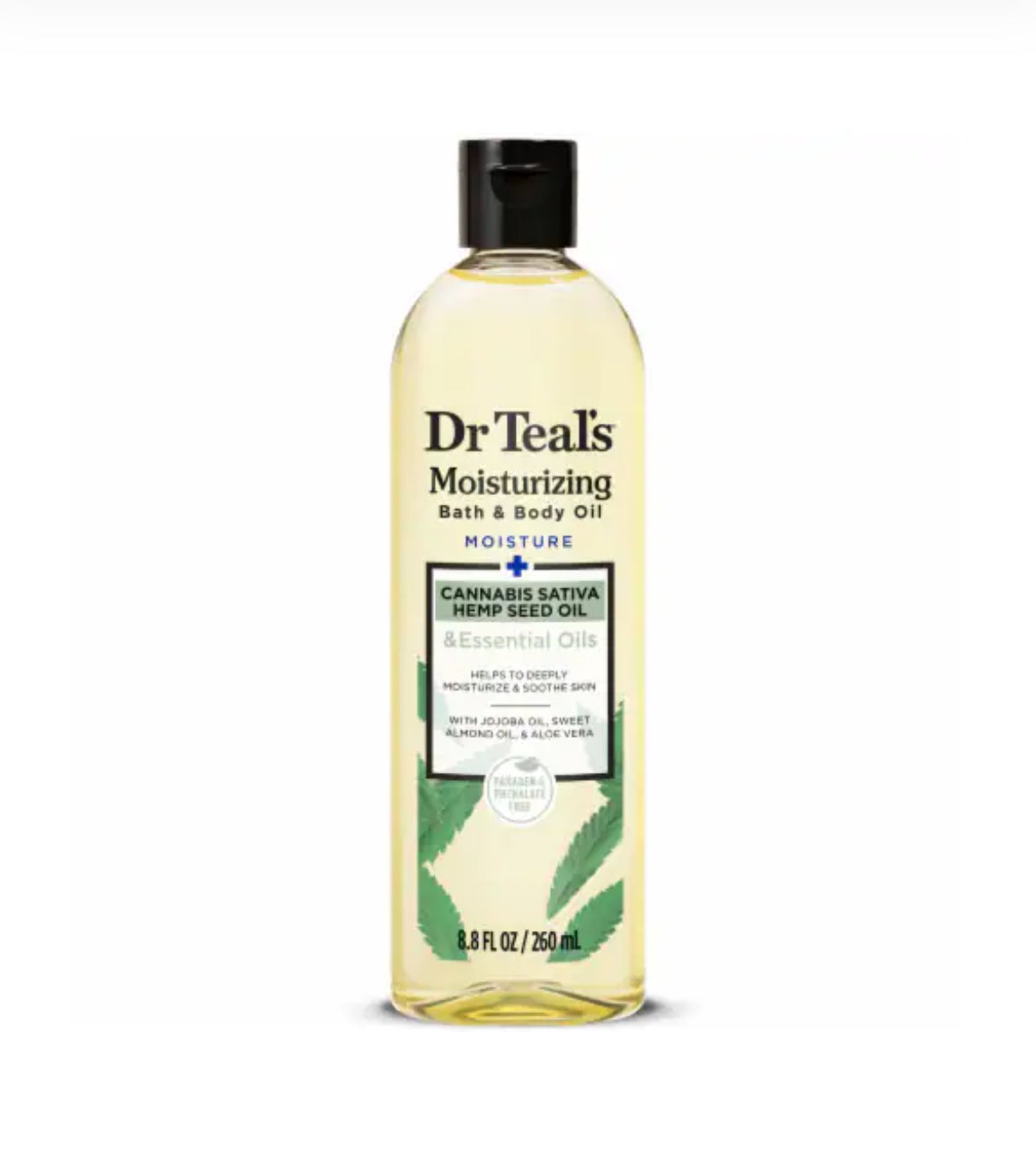 Dr teal huile corporelle Cannabis thérapeutique