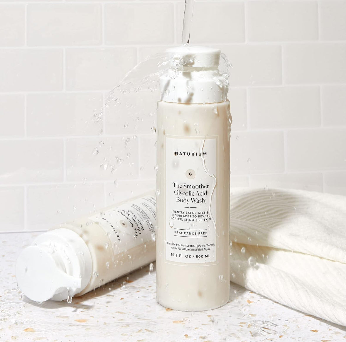 Naturium The Smoother Glycolic Acid gel douche