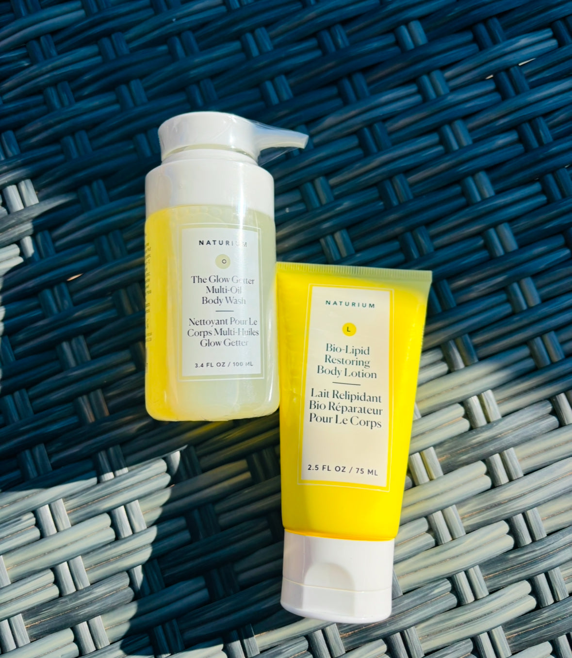 Naturium Glow getter mini duo gel 100 ml & lait 75ml