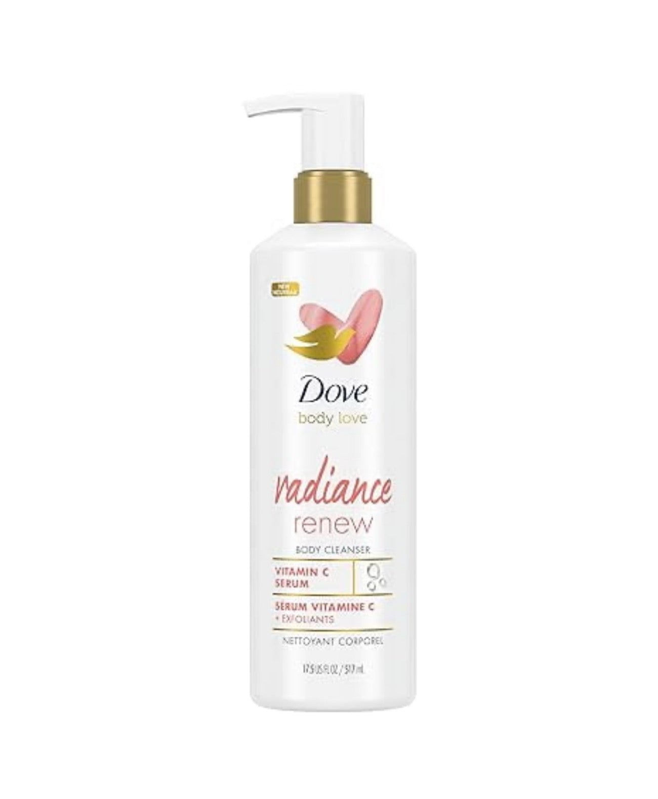 Dove gel douche radiance avec serum vitamin c