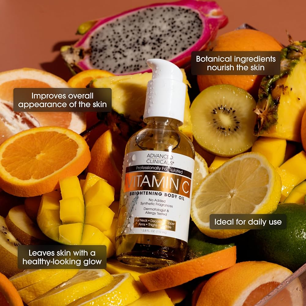 Advanced Clinicals Vitamin C Body Oil