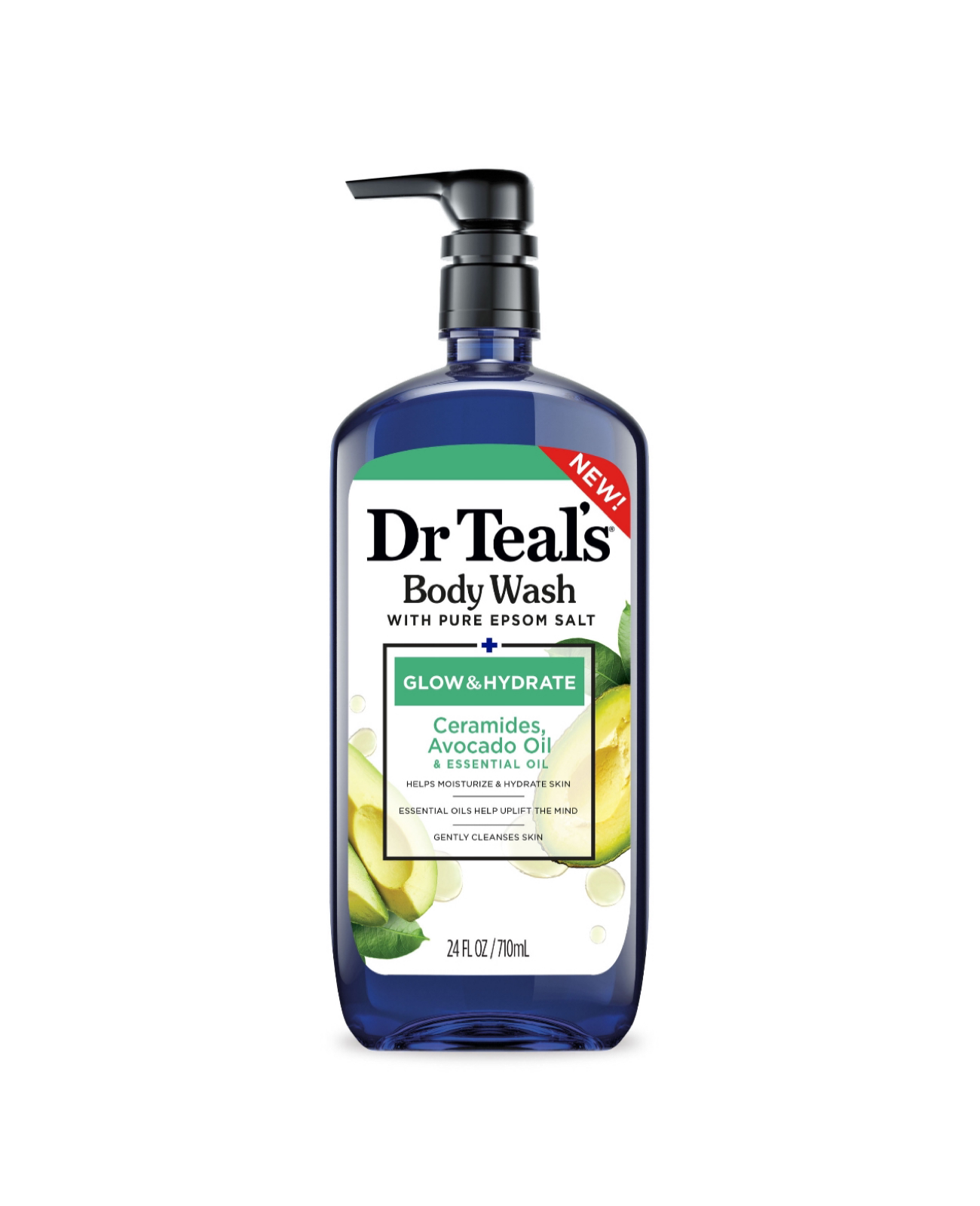 Dr Teal’s gel douche a l’huile d’avocat