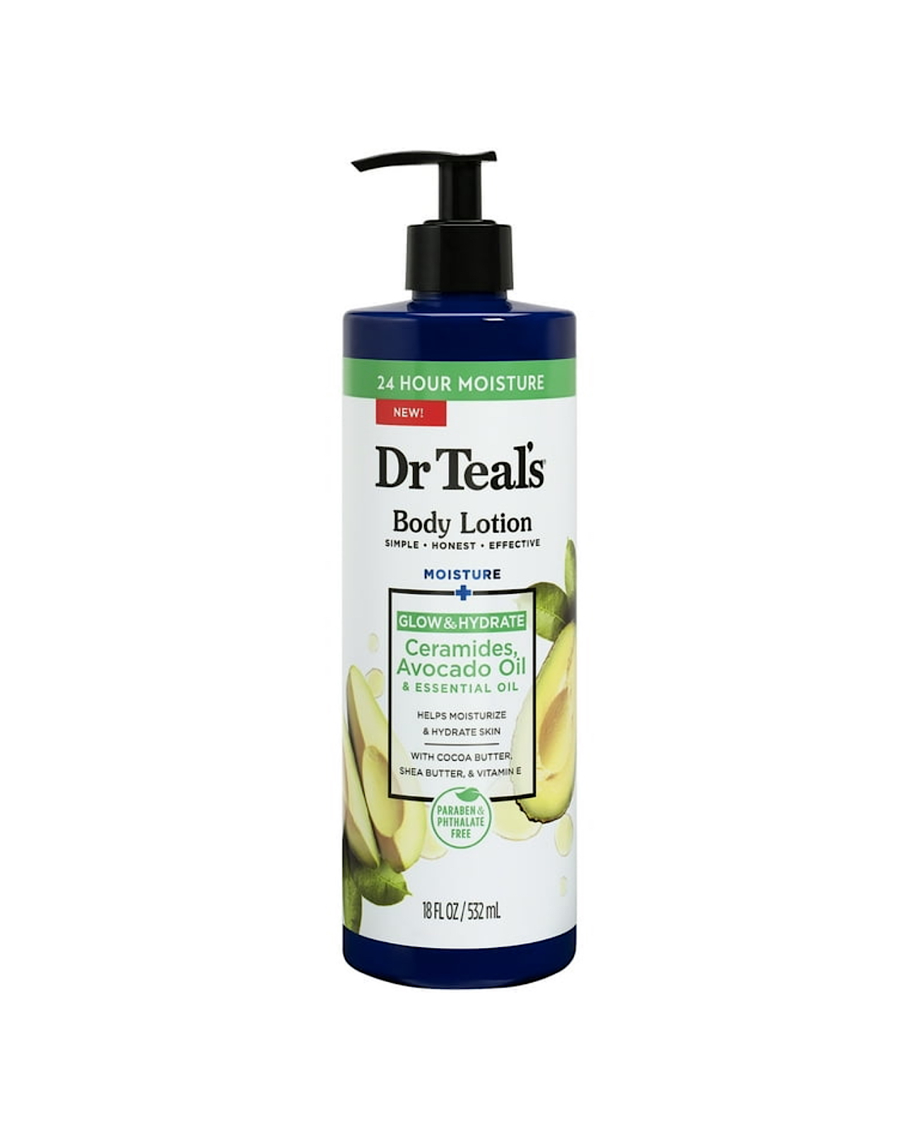 Dr Teal’s Ceramides Avocado oil lotion