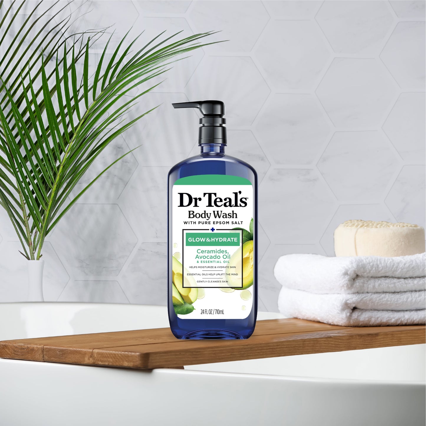 Dr Teal’s gel douche a l’huile d’avocat