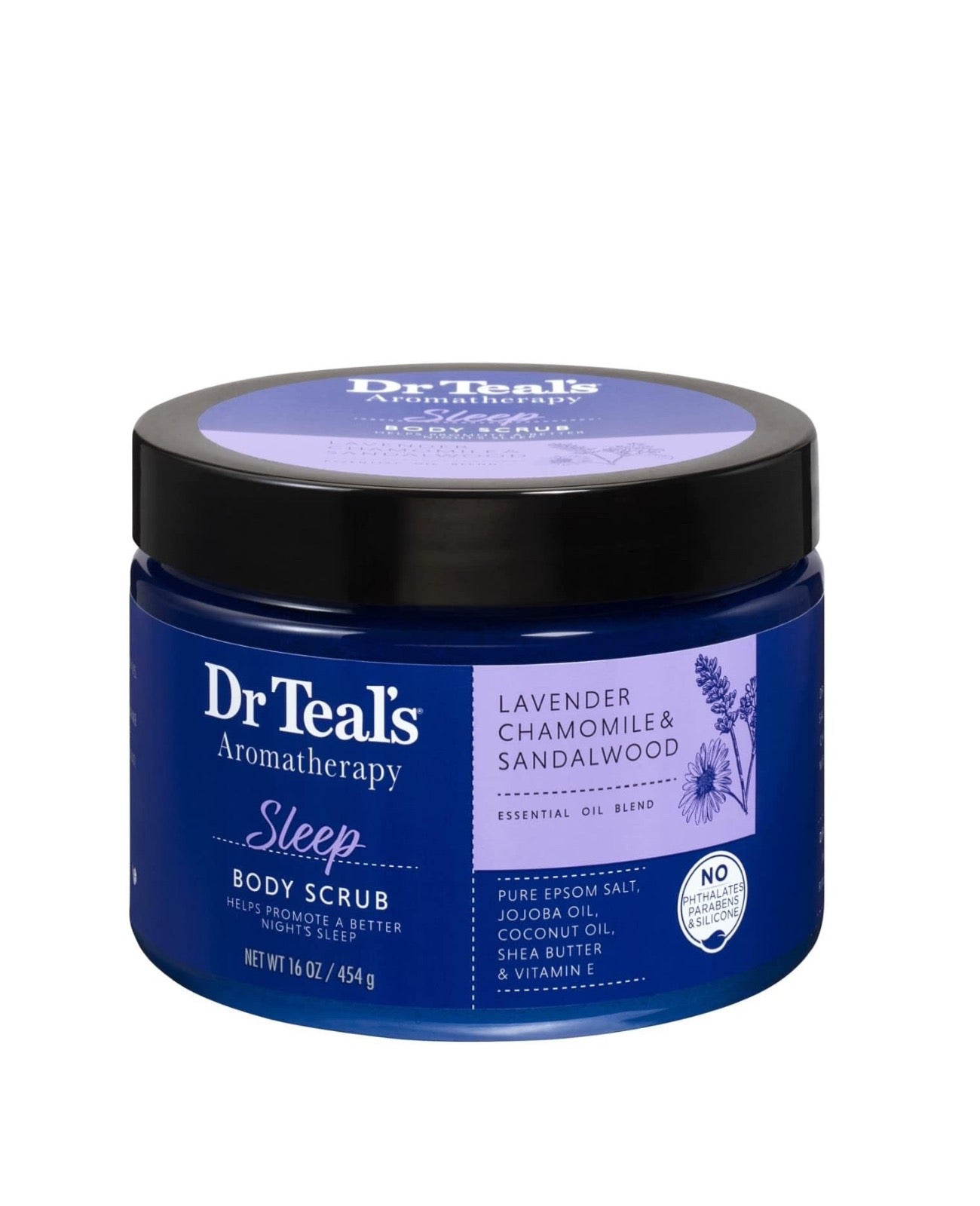 Dr Teal's Aromatherapy gommage avec Lavende et camomille