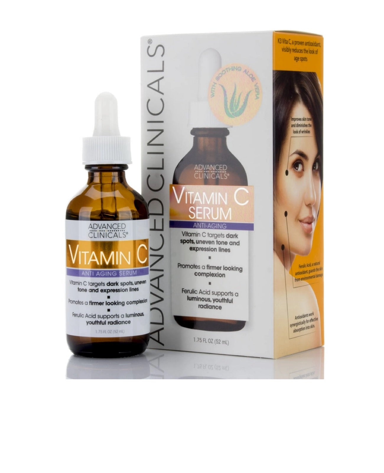 Advanced Clinicals Vitamin C Face Serum 52ml