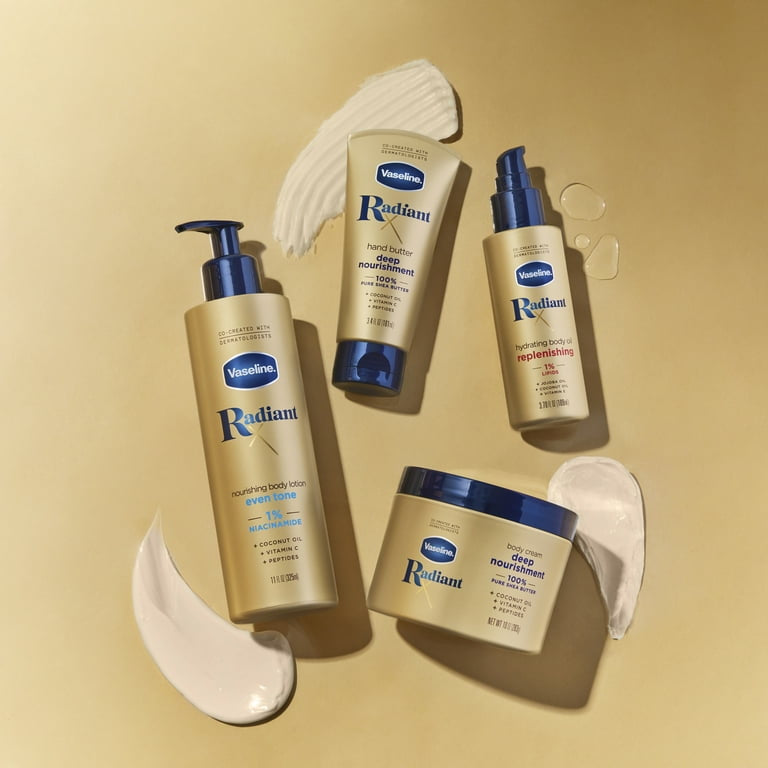 Vaseline Radiant X Even Tone Nourishing Body Lotion With 1% Niacinamide