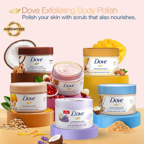 Dove Vanilla Sugar & Shea Butter Body Scrub