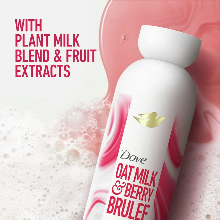 Dove Body Wash, Oat Milk & Berry Brulee