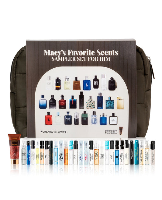 Macy’s favorite scent sampler 26 pcs for men