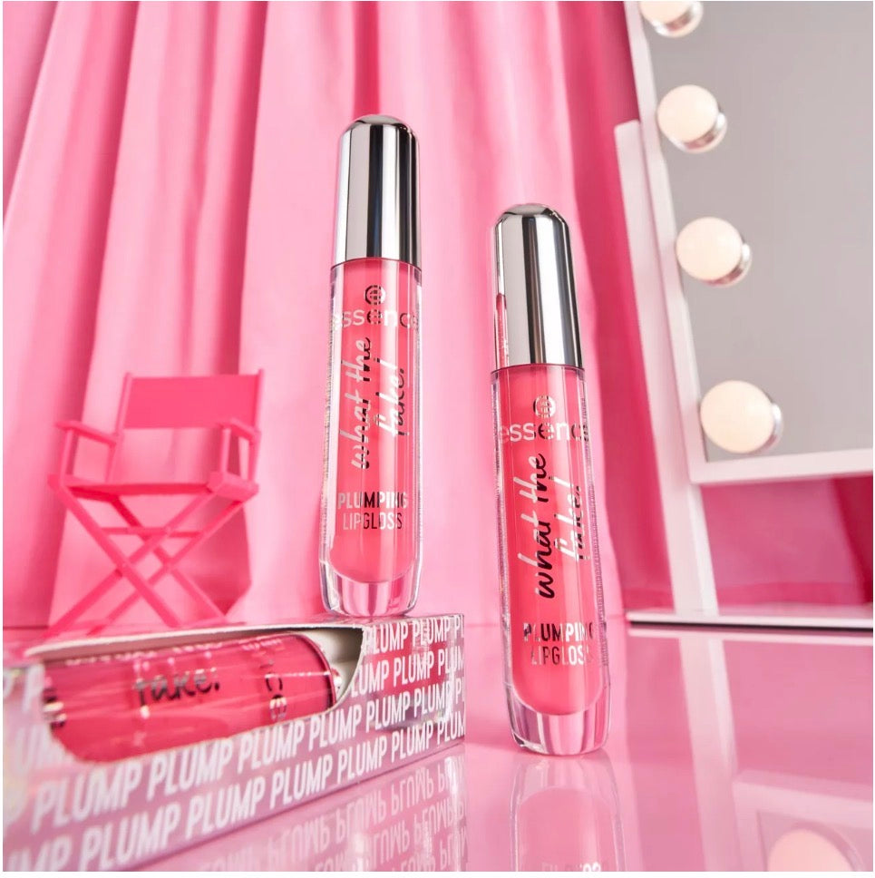 Essence What the fake! Plumping lipgloss Pink About You