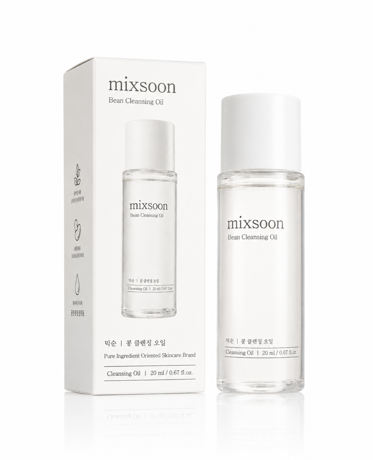 Mixsoon Bean Cleansing Oil – Huile Démaquillante aux Haricots (20 ml)