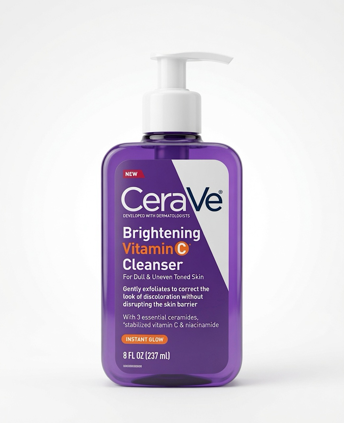 CeraVe Brightening Vitamin C Cleanser – 237 ml