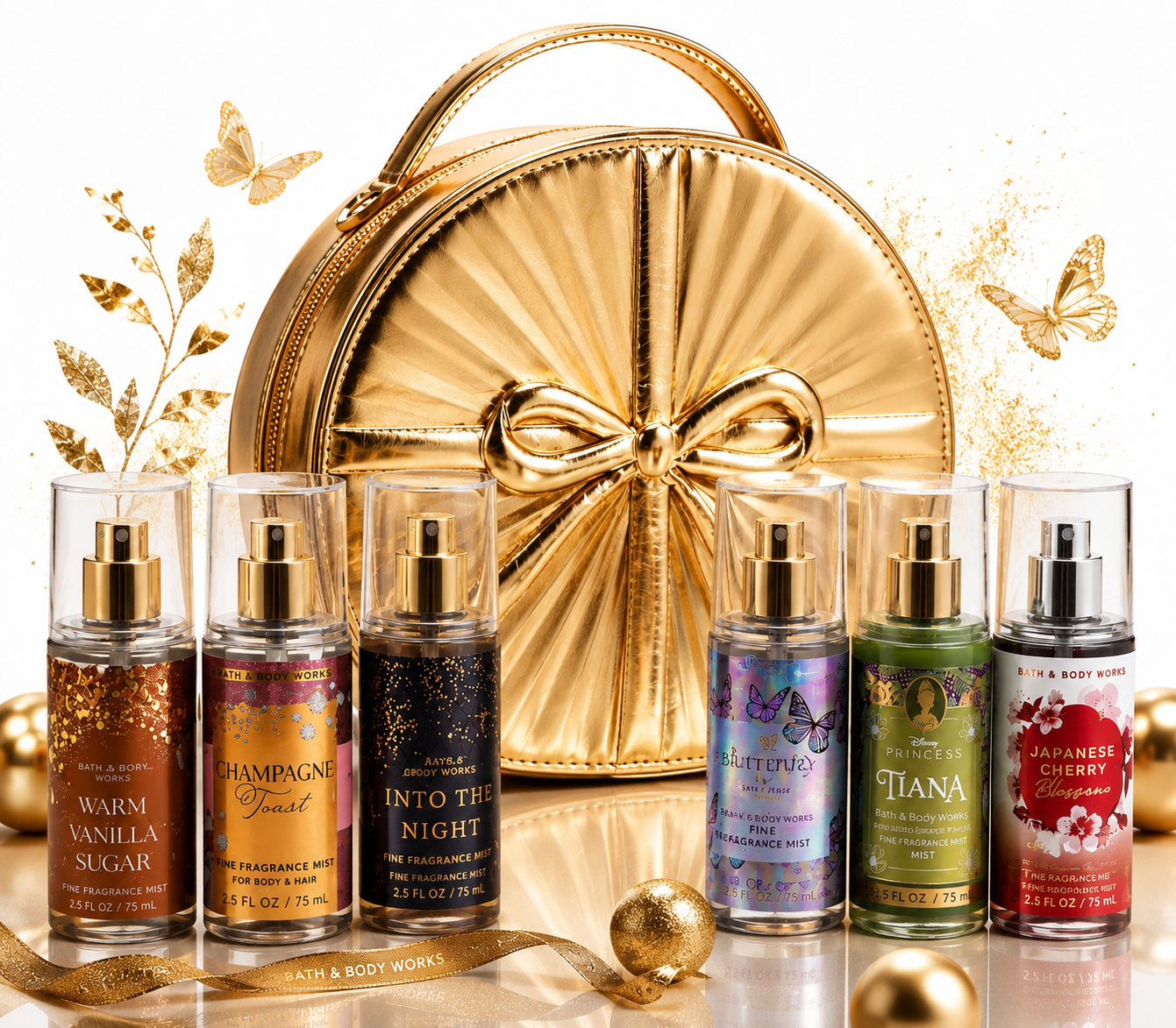 BBW:  7-Pieces Gold Mini set #4