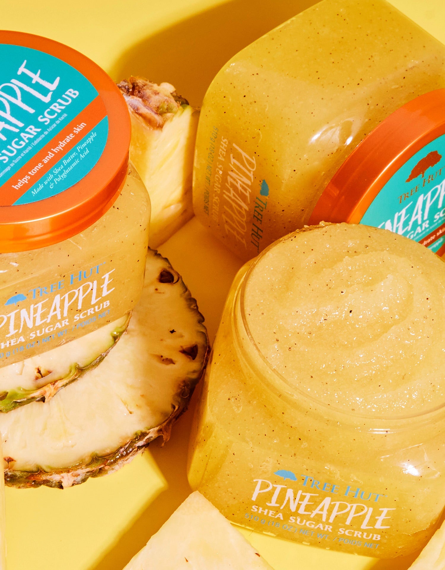 Tree Hut Gommage Corps Pineapple – (Shea Sugar Scrub)