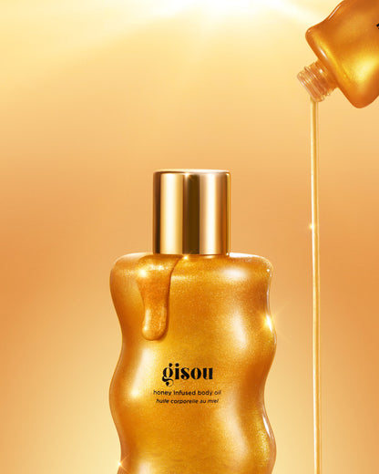 Gisou Honey Infused body oil shimmer 45ml