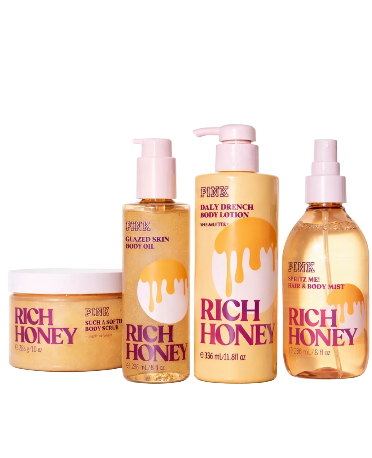 VS: RICH HONEY Body Oil set