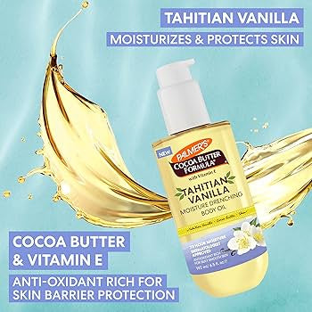 Palmers Tahitian Vanilla body oil
