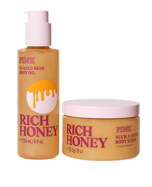 VS: RICH HONEY Body Oil & SCRUB duo