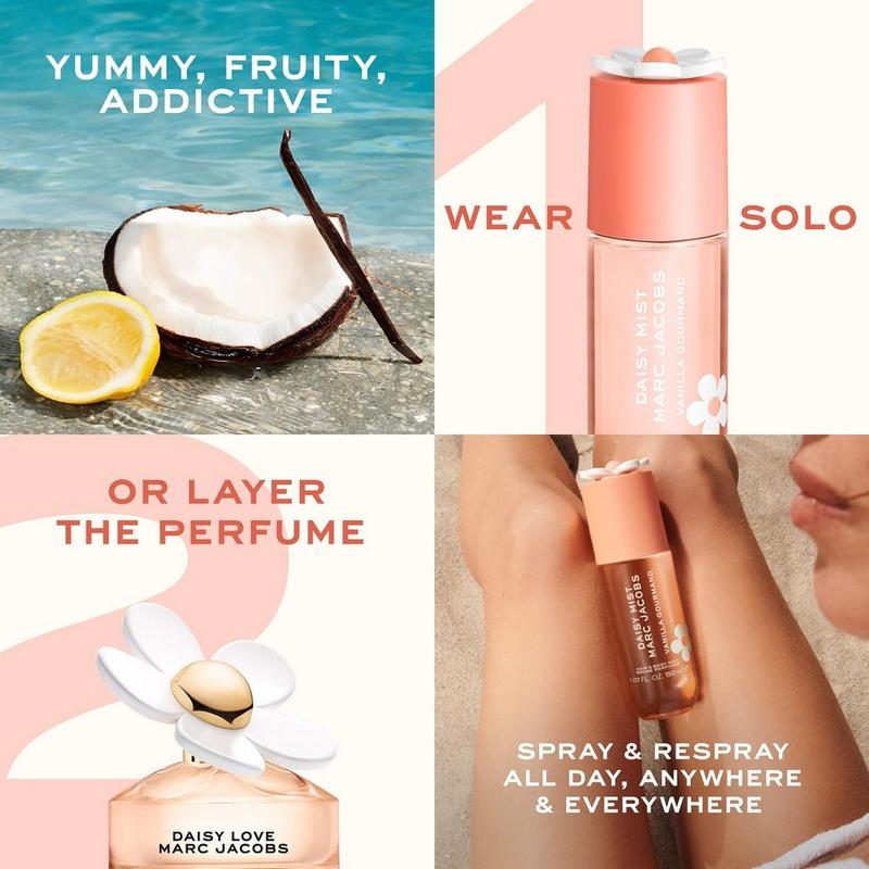 Marc Jacobs Daisy Mist – Vanilla Gourmand – Brumes Corps & Cheveux