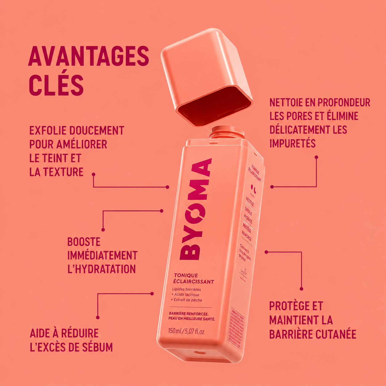 BYOMA Brightening Toner (150 ml)