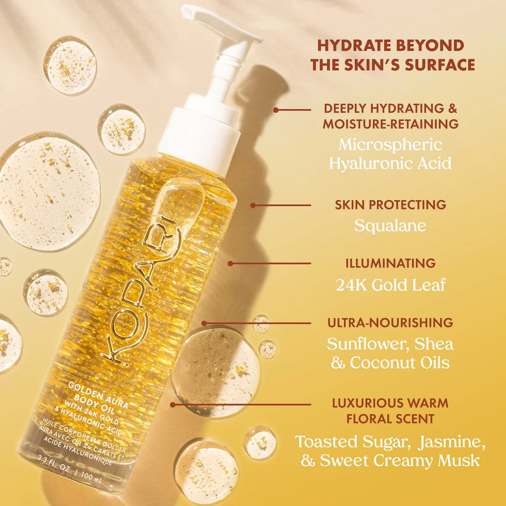 Kopari golden aura body oil