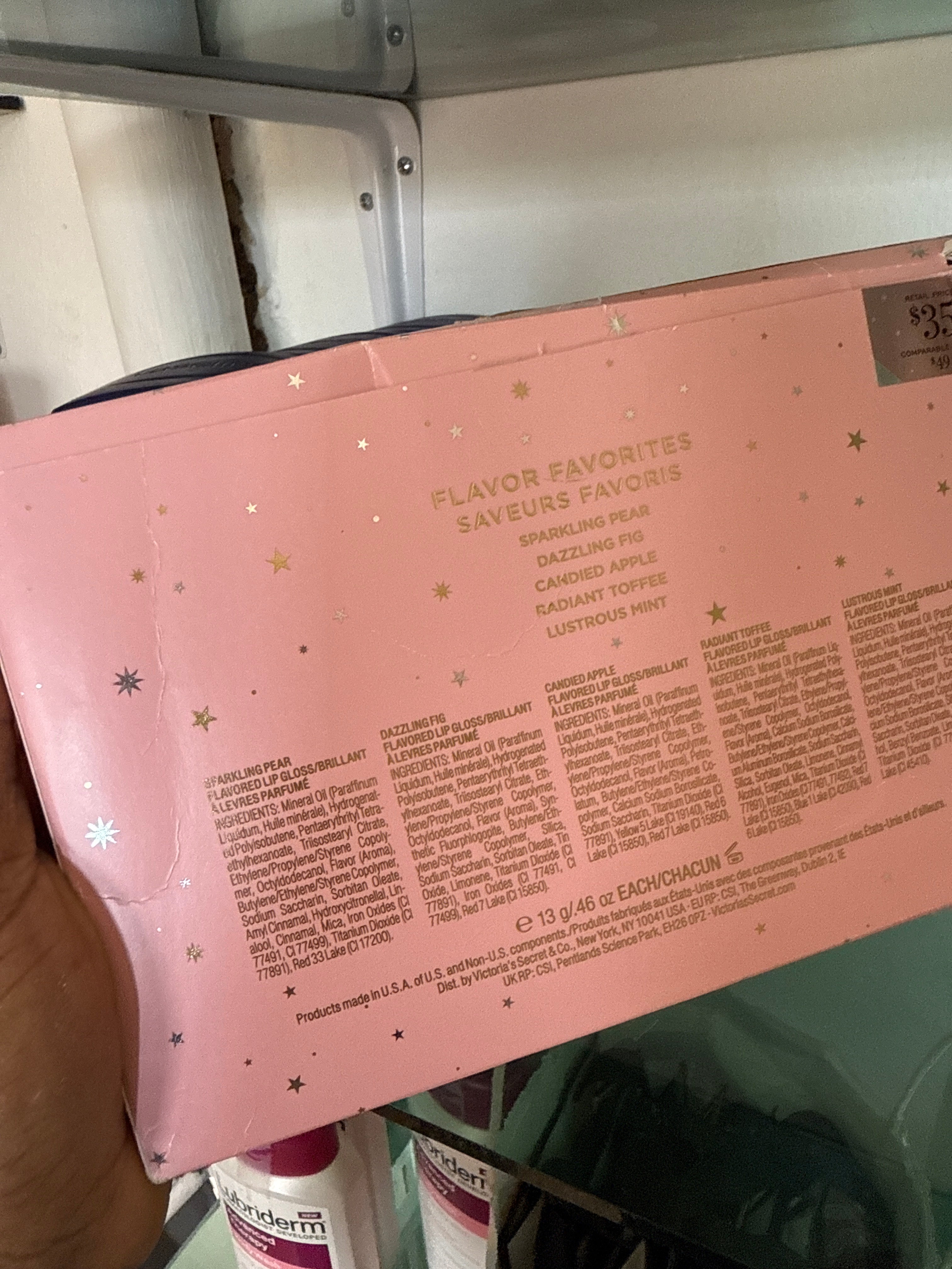 VS: Lip Flavor Favorites emballage gaté