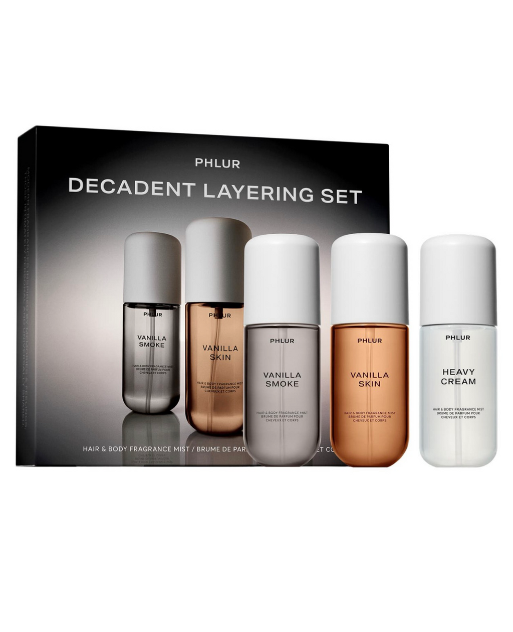 Phlur decadent layering set (3x90ml)