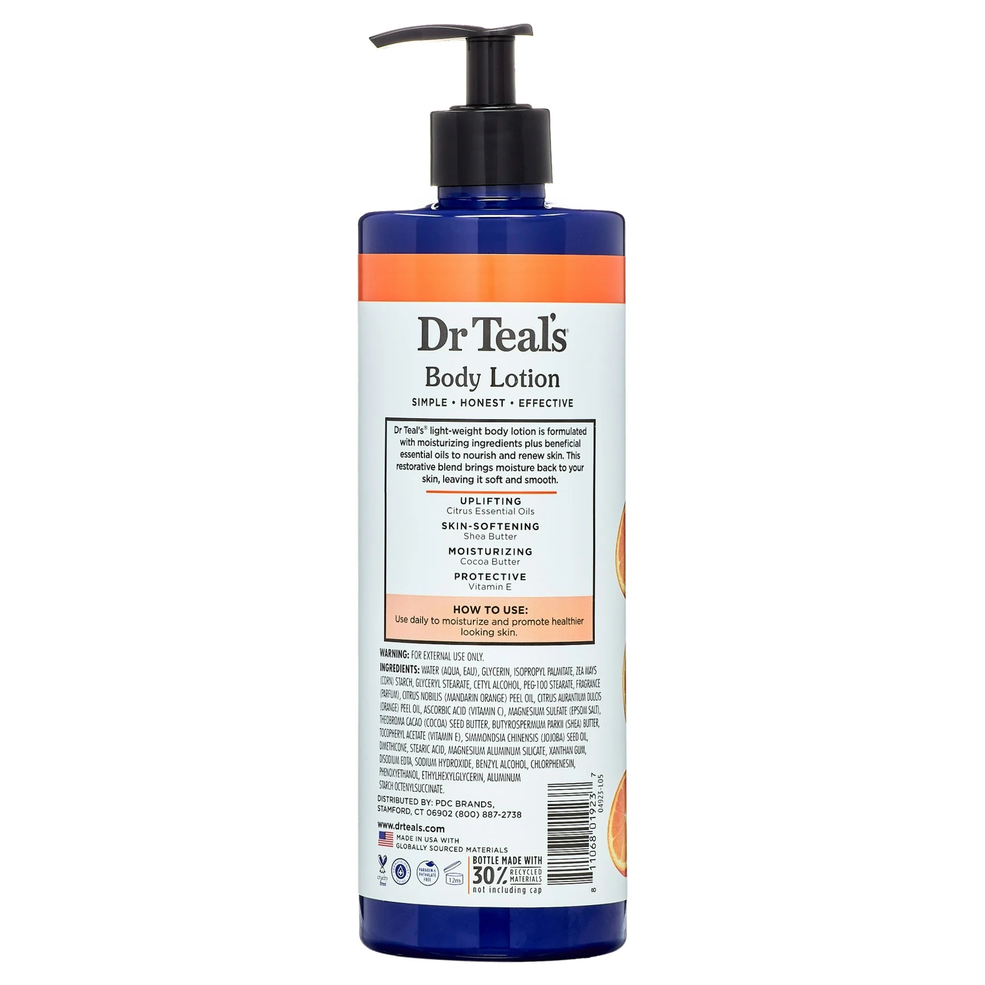 Dr Teal's Lait Vitamin C
