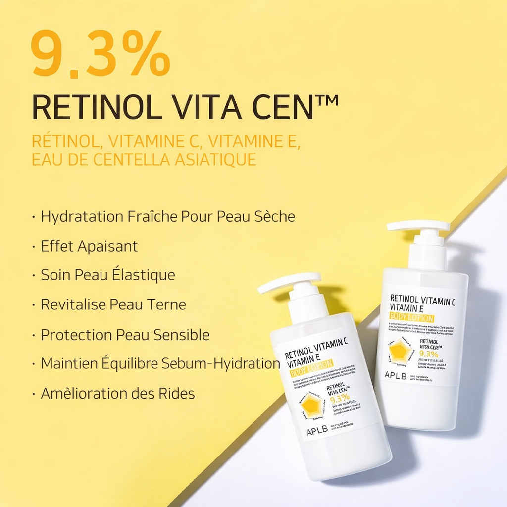 APLB Lait Corporel Retinol Vita CEN™ 9.3%