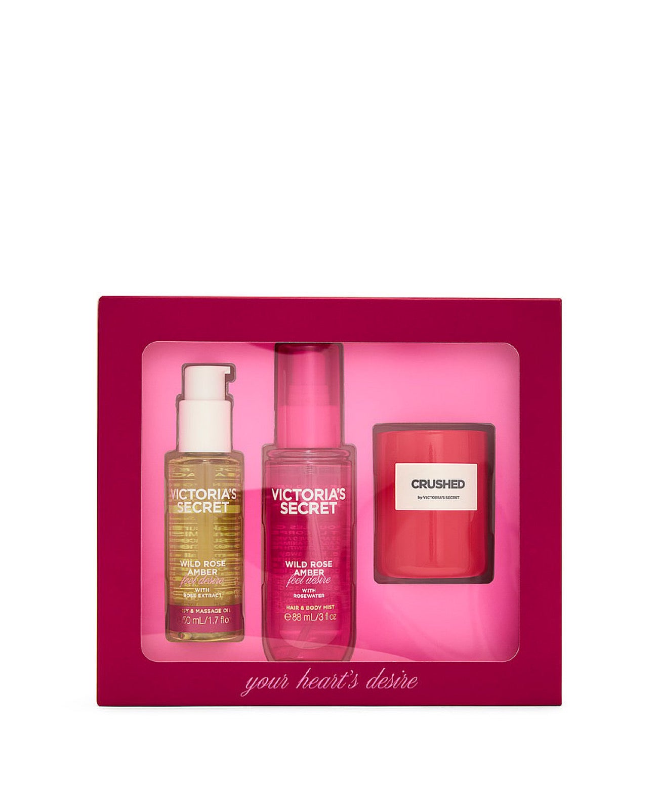 VS: 3-Piece Wild Rose Amber Gift Set