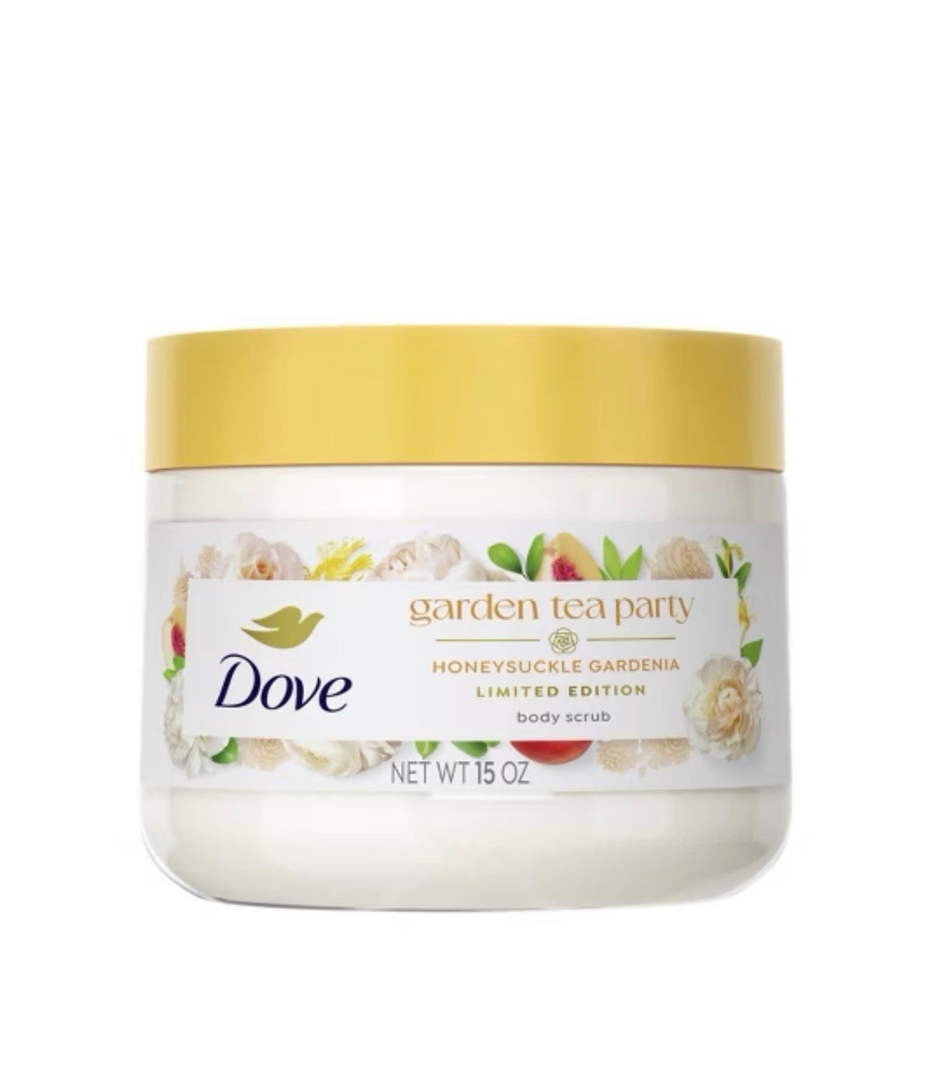 Dove Garden Tea Party English honeysuckle Body Scrub