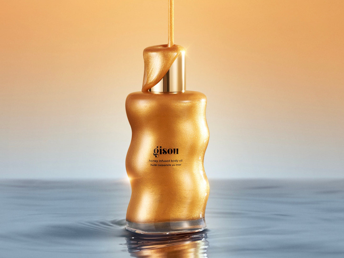 Gisou Honey Infused body oil shimmer 45ml