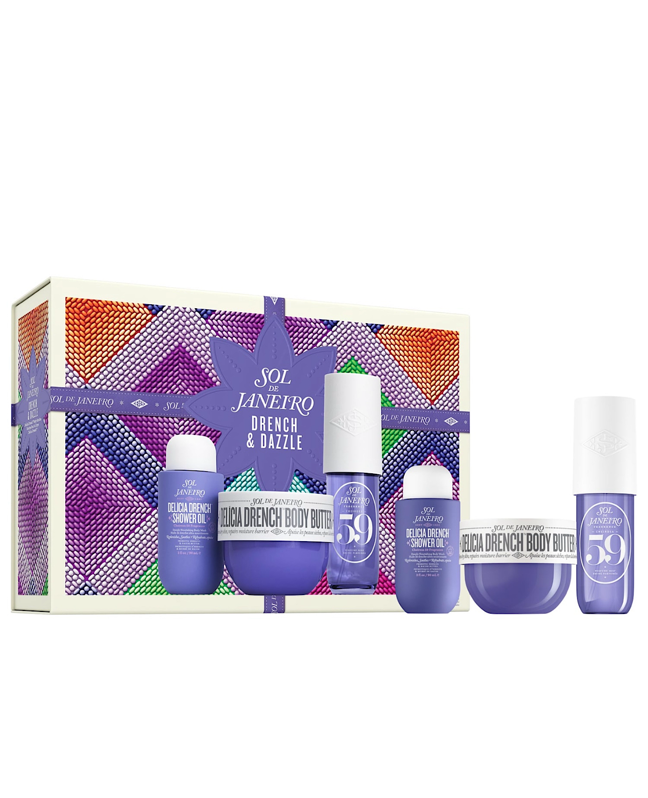SDJ Drench & Dazzle Delícia Drench™ Body Routine Set