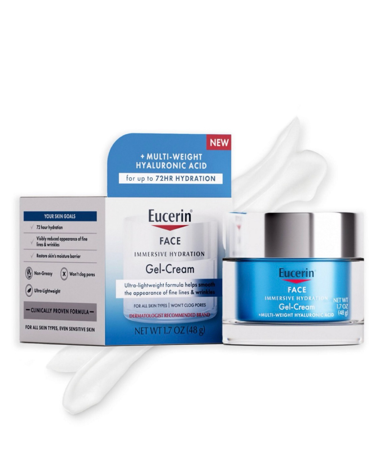 Eucerin Face Immersive Hydration Gel-Cream (48 g)