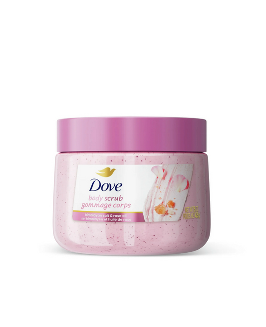 Dove Himalayan Salt & Rose Oil Body Scrub