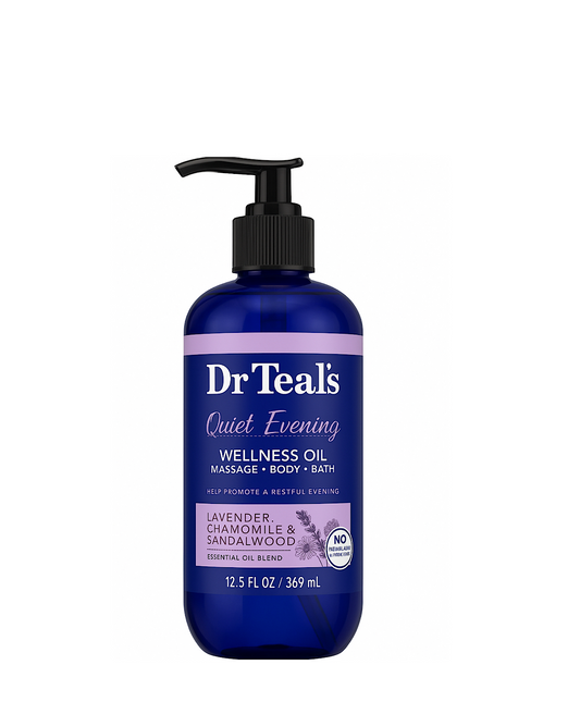 Dr teals Quiet Evening huile de Massage , Corps et Bain