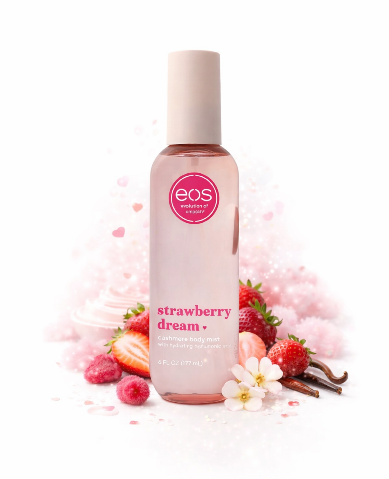Eos Strawberry dream brume de corps et cheveux