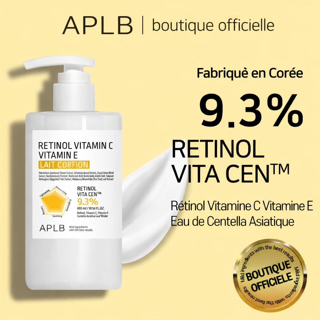 APLB Lait Corporel Retinol Vita CEN™ 9.3%