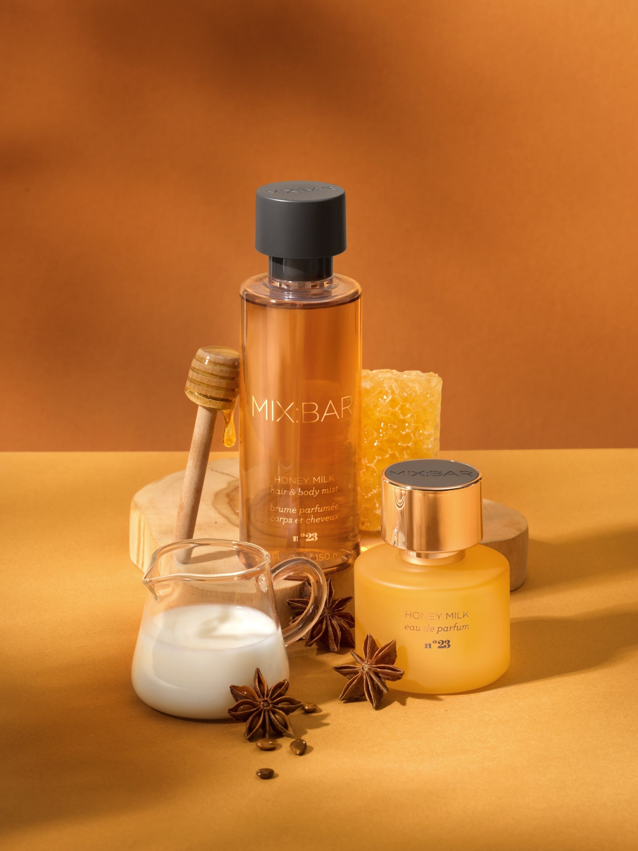 MIX:BAR Honey Milk brume corps et cheveux