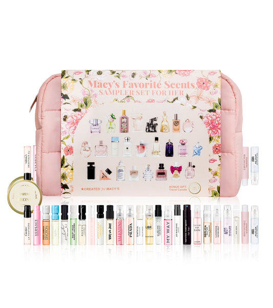 Macy’s favorite scent sampler 26 pcs for women