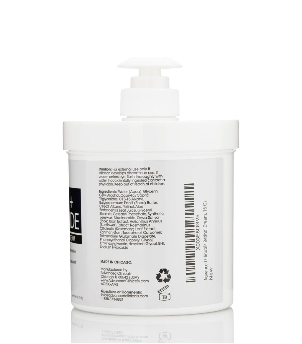 Advanced Clinicals Retinol/Niacinamide